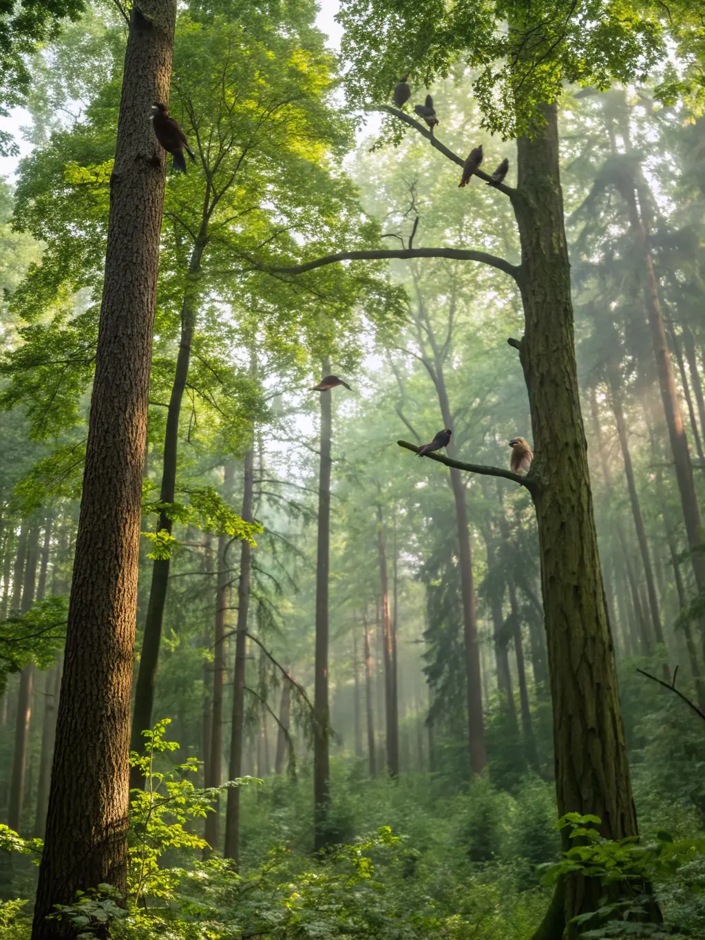 An image of a diverse range of local flora and fauna, representing the association's commitment to biodiversity.